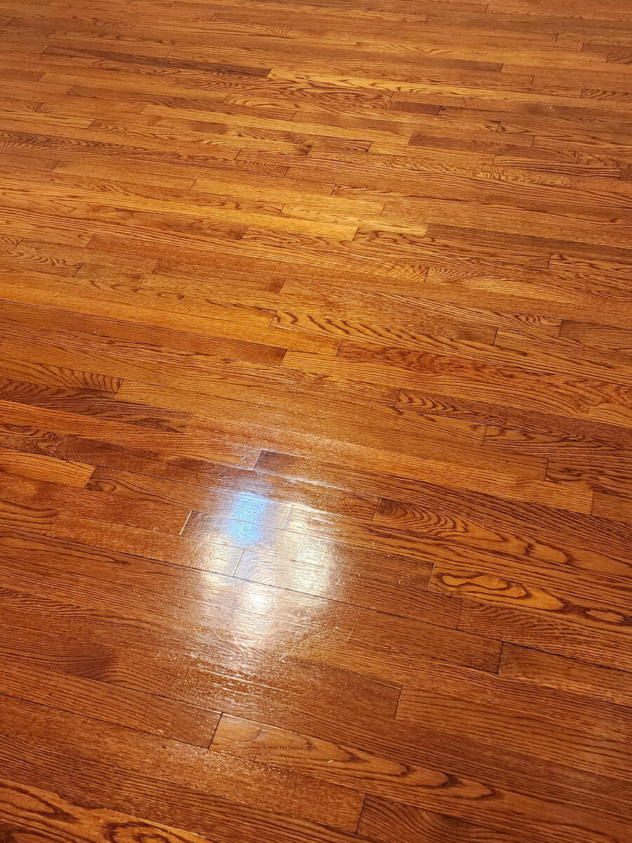 Floor cleaning results / Resultados de limpieza de pisos